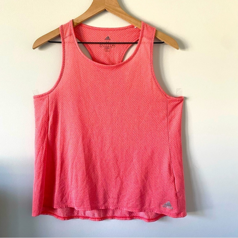 Adidas Women's Response Light Speed Running Tank Top Style Size Medium PINK
